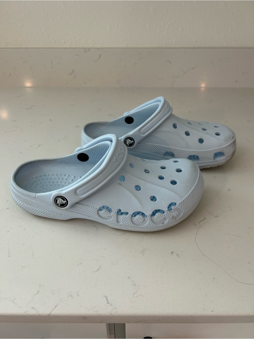 CROCS Kids' Classic Clog in Light Blue